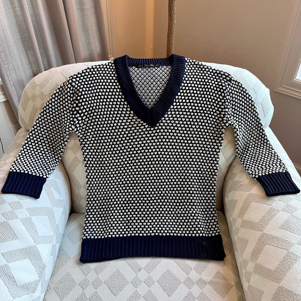 Zara V-Neck Knit Sweater